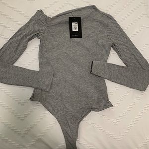 Fashion Nova Carla One Shoulder Bodysuit